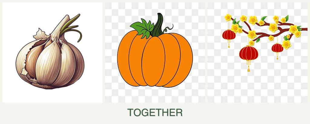 Can you plant garlic, pumpkin and apricots together?
