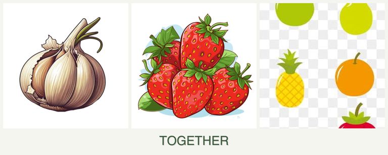 Can you plant garlic, strawberries and pears together?