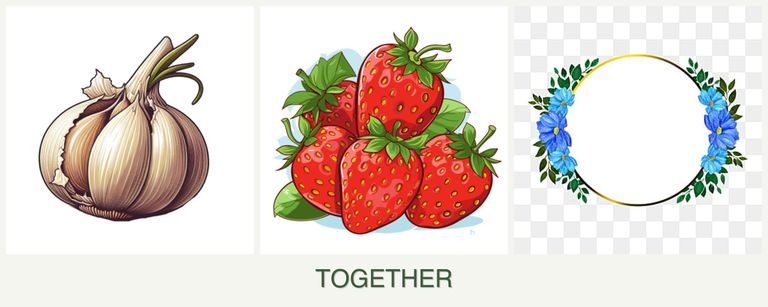 Can you plant garlic, strawberries and zinnias together?