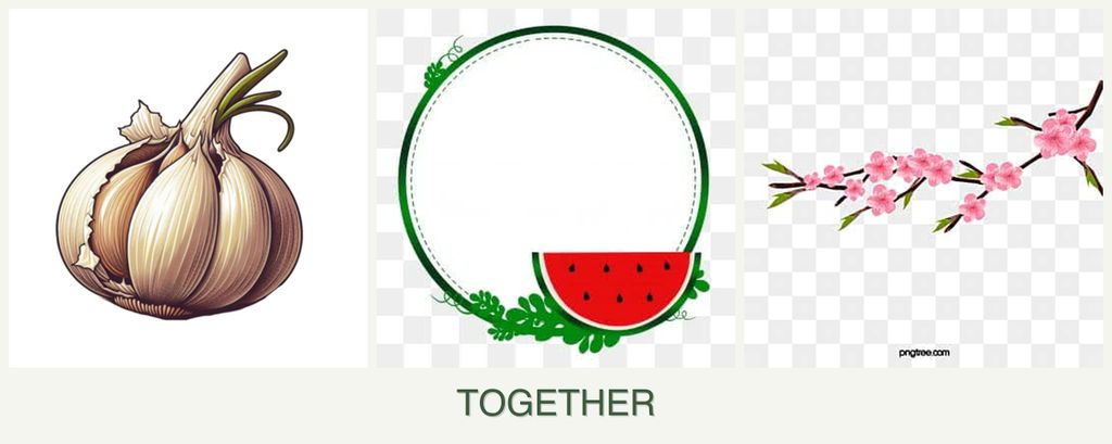 Can you plant garlic, watermelons and peaches together?