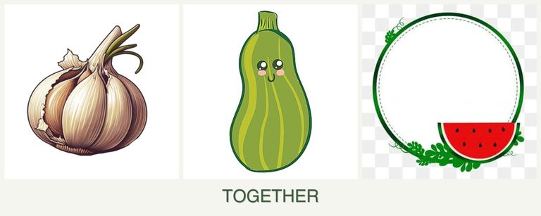Can you plant garlic, zucchini and watermelons together?