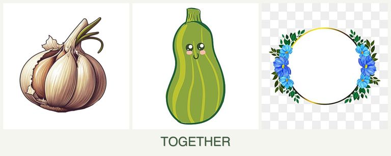 Can you plant garlic, zucchini and zinnias together?