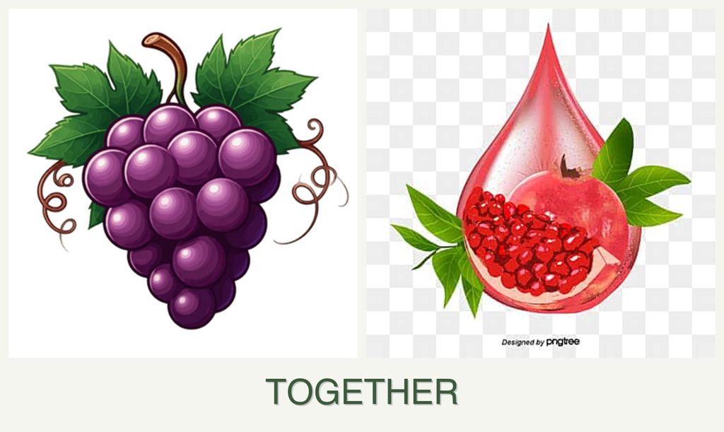 Can you plant grapes and pomegranates together?