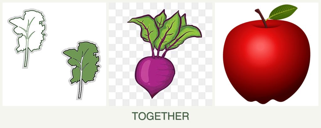 Can you plant kale, beets and apples together?