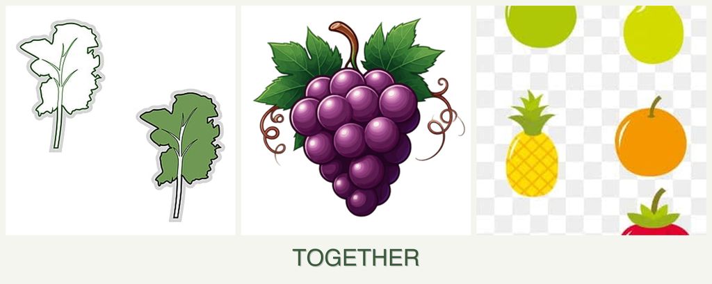 Can you plant kale, grapes and pears together?