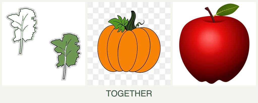 Can you plant kale, pumpkin and apples together?