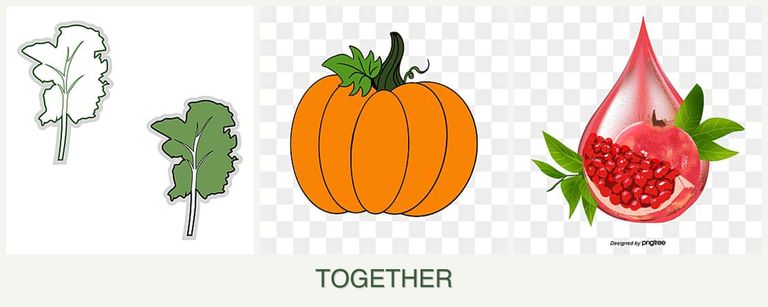 Can you plant kale, pumpkin and pomegranates together?
