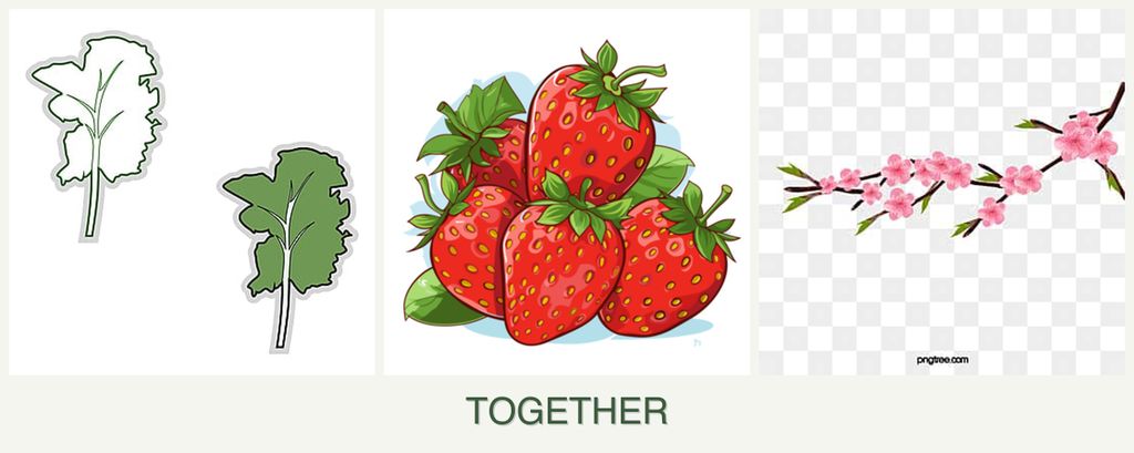 Can you plant kale, strawberries and peaches together?