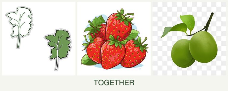 Can you plant kale, strawberries and plums together?