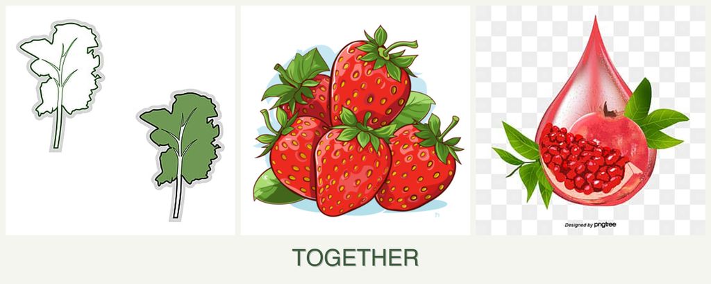 Can you plant kale, strawberries and pomegranates together?