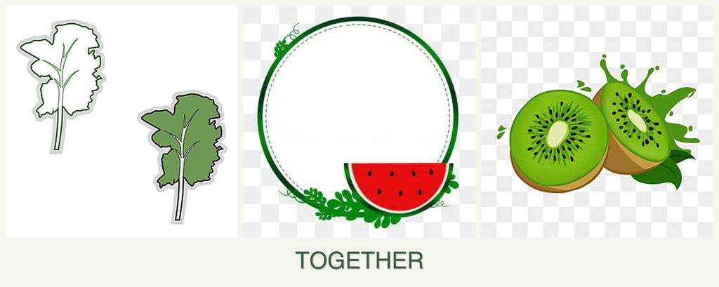 Can you plant kale, watermelons and kiwi together?
