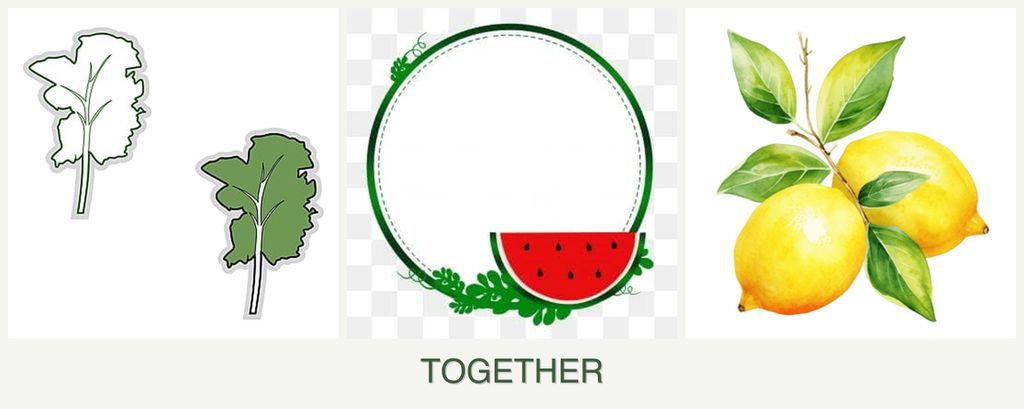 Can you plant kale, watermelons and lemons together?