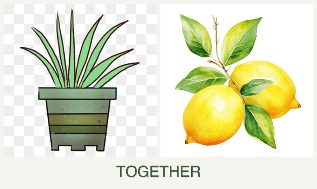 Can you plant lemongrass and lemons together?