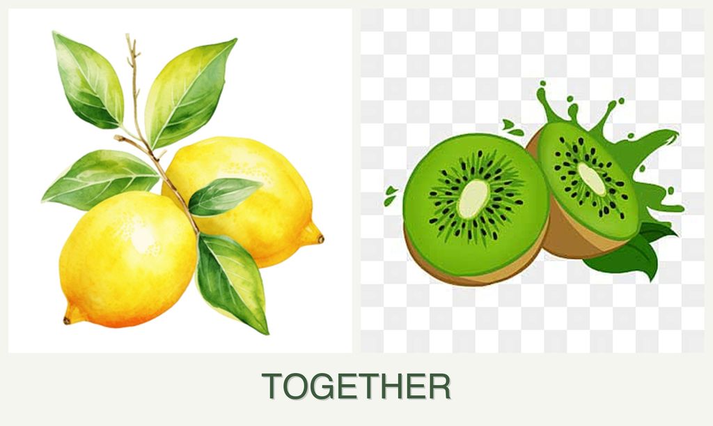 Can you plant lemons and kiwi together?