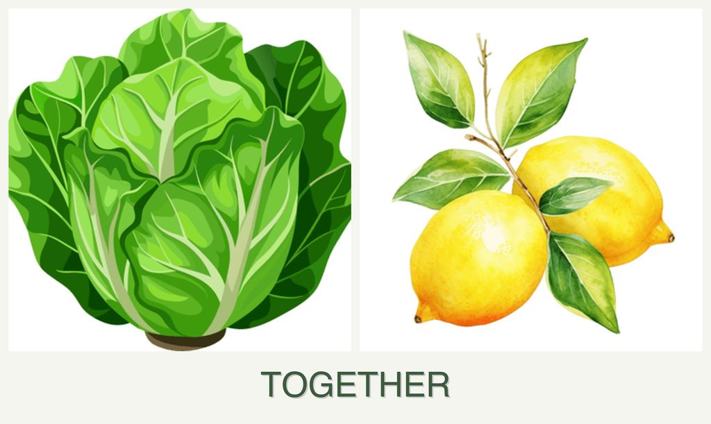 Can you plant lettuce and lemons together?
