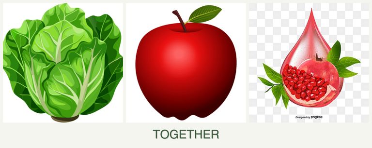 Can you plant lettuce, apples and pomegranates together?