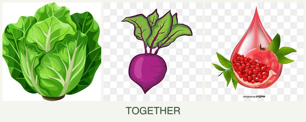 Can you plant lettuce, beets and pomegranates together?