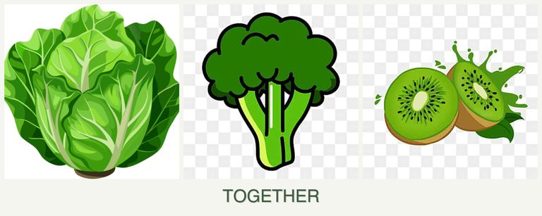 Can you plant lettuce, broccoli and kiwi together?