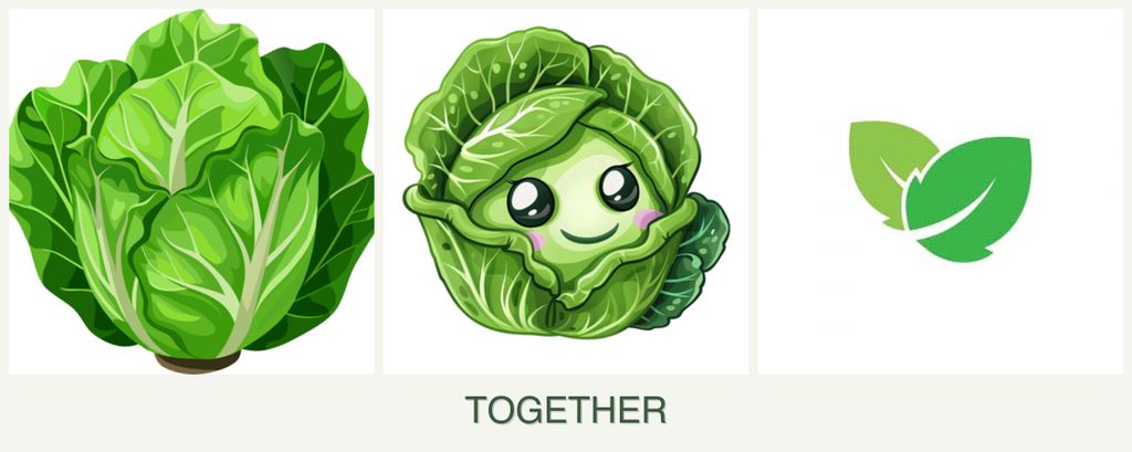 Can you plant lettuce, cabbage and mint together?