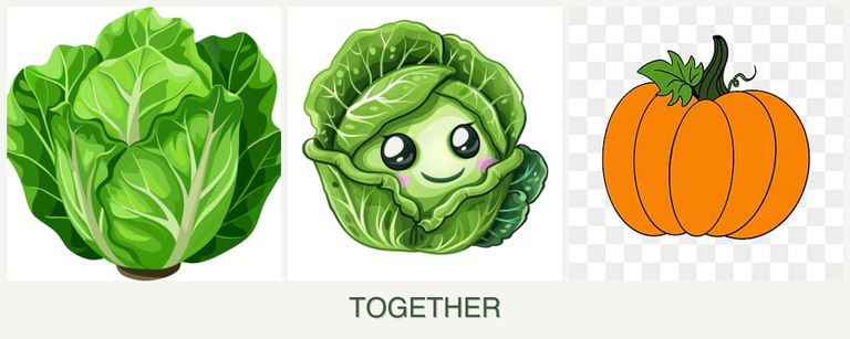 Can you plant lettuce, cabbage and pumpkin together?
