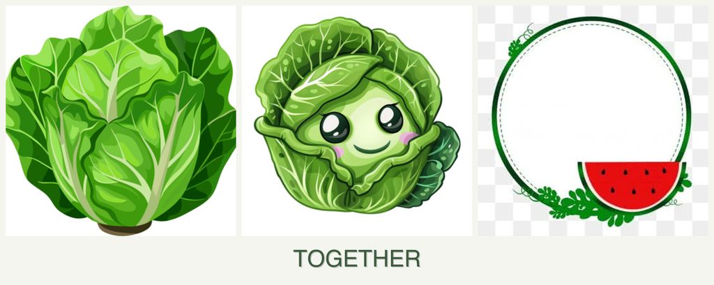 Can you plant lettuce, cabbage and watermelons together?