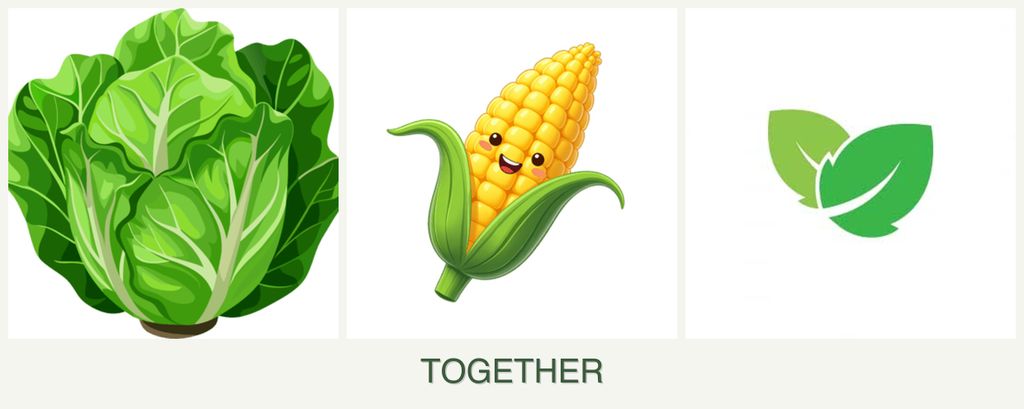 Can you plant lettuce, corn and mint together?