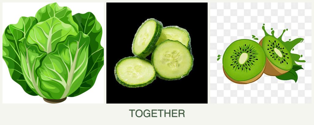 Can you plant lettuce, cucumbers and kiwi together?