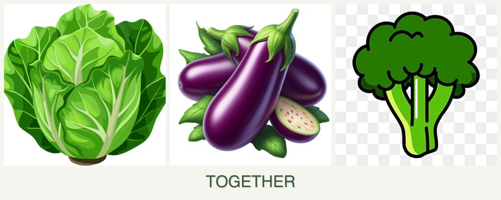 Can you plant lettuce, eggplant and broccoli together?