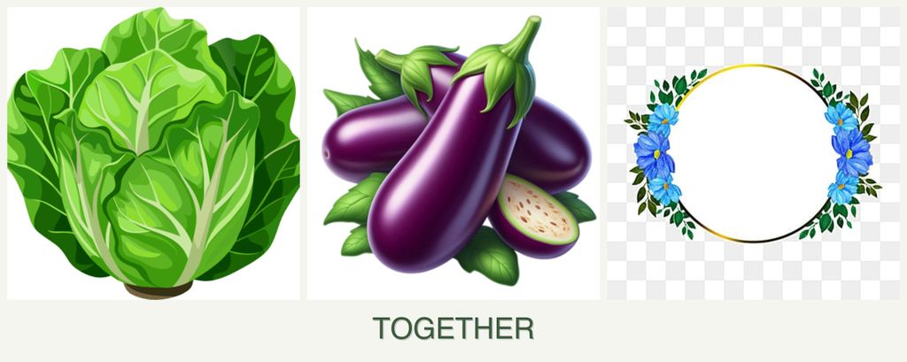 Can you plant lettuce, eggplant and zinnias together?