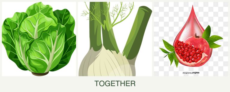 Can you plant lettuce, fennel and pomegranates together?