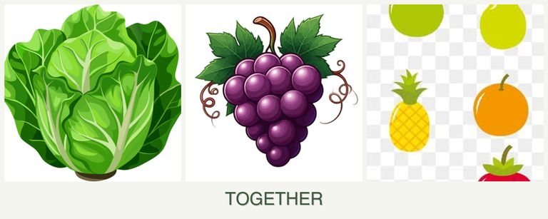 Can you plant lettuce, grapes and pears together?