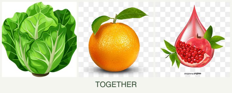 Can you plant lettuce, oranges and pomegranates together?