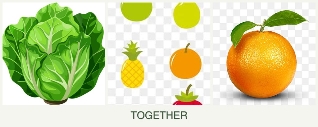 Can you plant lettuce, pears and oranges together?