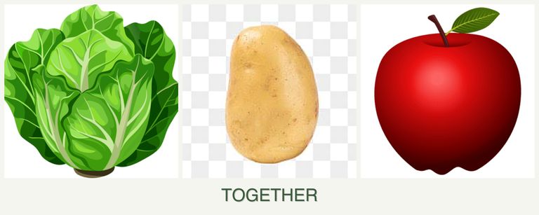 Can you plant lettuce, potatoes and apples together?
