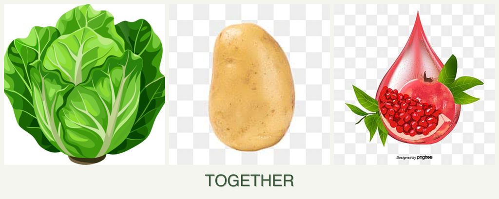 Can you plant lettuce, potatoes and pomegranates together?