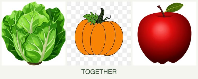 Can you plant lettuce, pumpkin and apples together?