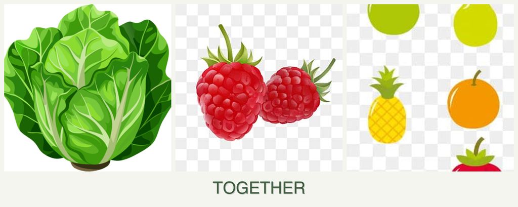 Can you plant lettuce, raspberries and pears together?