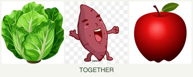 Can you plant lettuce, sweet potatoes and apples together?