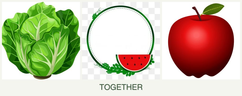 Can you plant lettuce, watermelons and apples together?