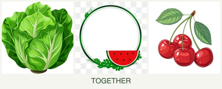 Can you plant lettuce, watermelons and cherries together?