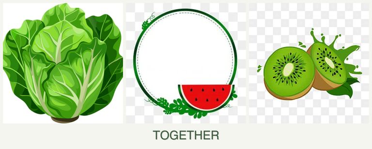 Can you plant lettuce, watermelons and kiwi together?
