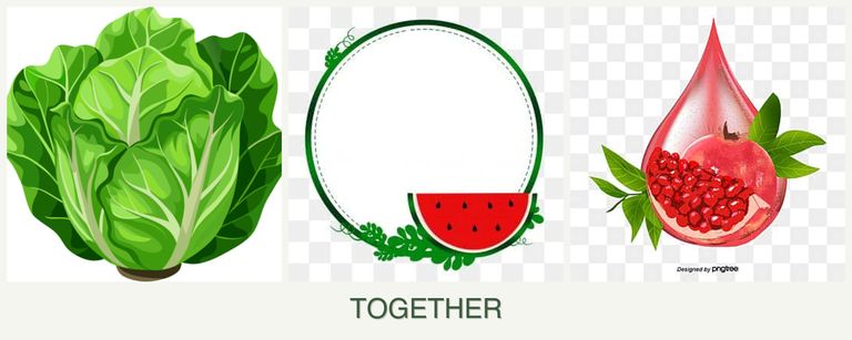 Can you plant lettuce, watermelons and pomegranates together?