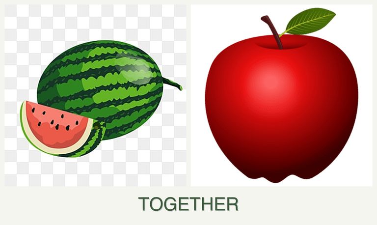Can you plant melons and apples together?