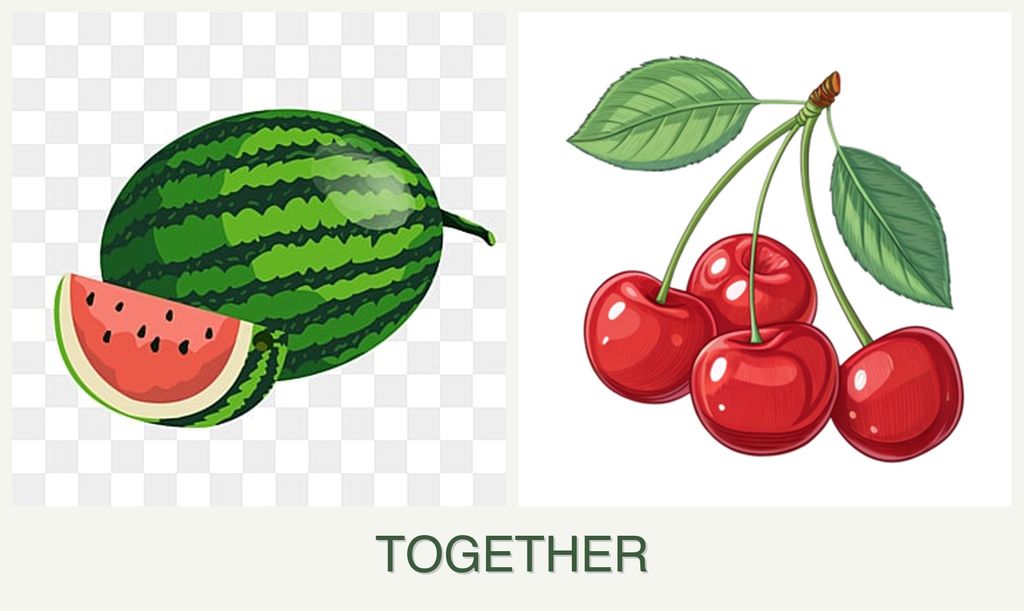 Can you plant melons and cherries together?