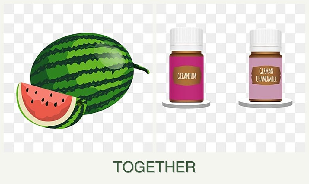 Can you plant melons and geraniums together?