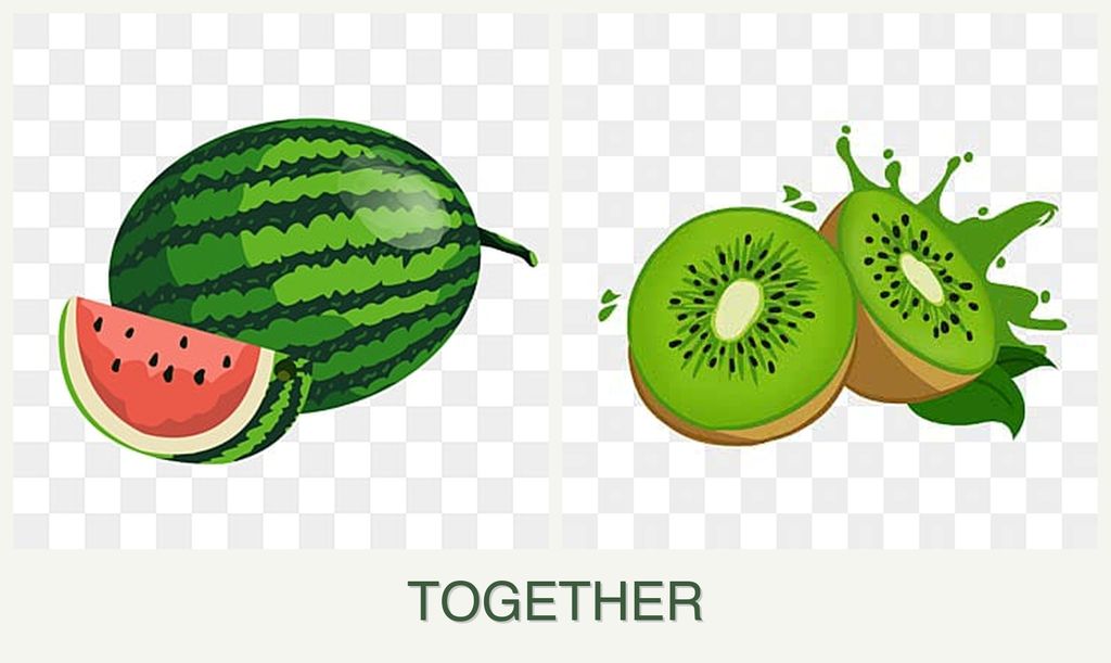 Can you plant melons and kiwi together?