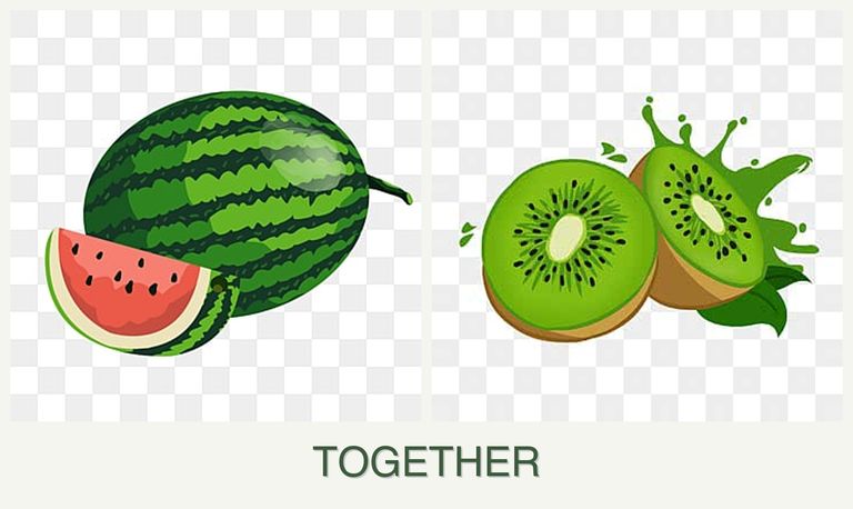 Can you plant melons and kiwi together?