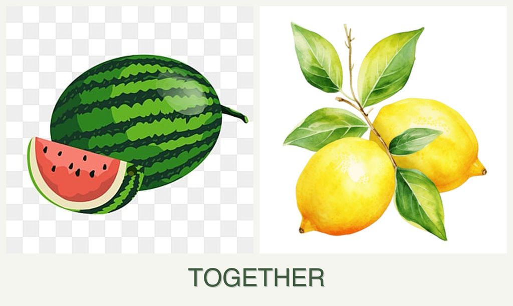 Can you plant melons and lemons together?
