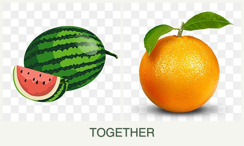 Can you plant melons and oranges together?