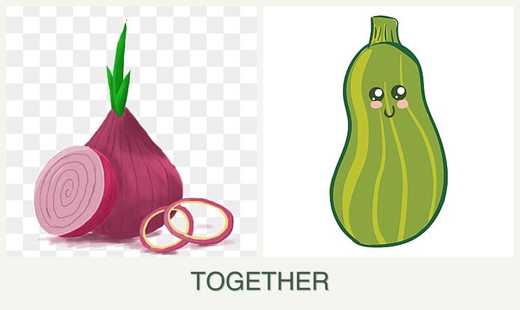 Can you plant onions and zucchini together?
